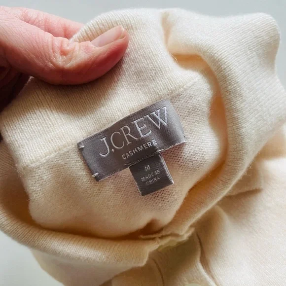 J. Crew Limited Edition USA Swimming X J.Crew Cashmere Cropped Sweater Polo - Picture 4 of 14